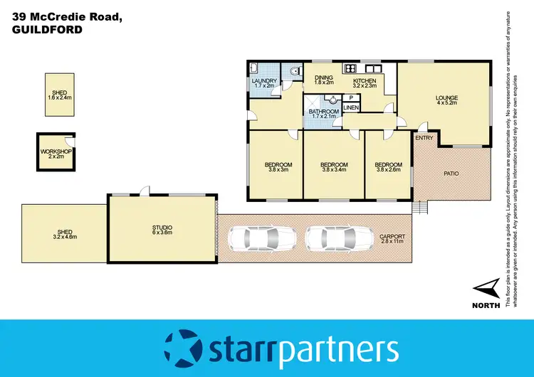 Floorplan of Homely house listing, 39 McCredie Road, Guildford NSW 2161