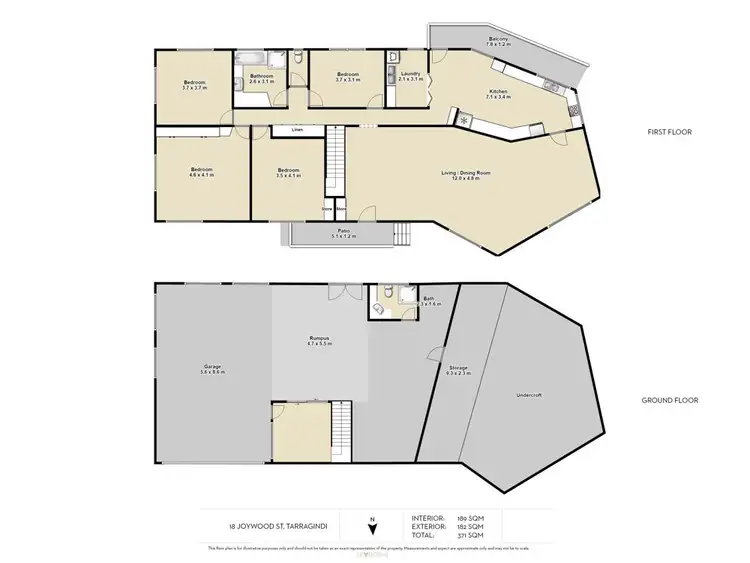 Floorplan of Homely house listing, 18 Joywood Street, Tarragindi QLD 4121