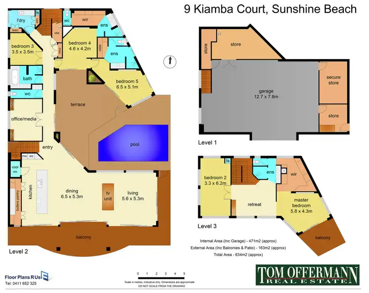 Floorplan of Homely house listing, 9 Kiamba Court, Sunshine Beach QLD 4567