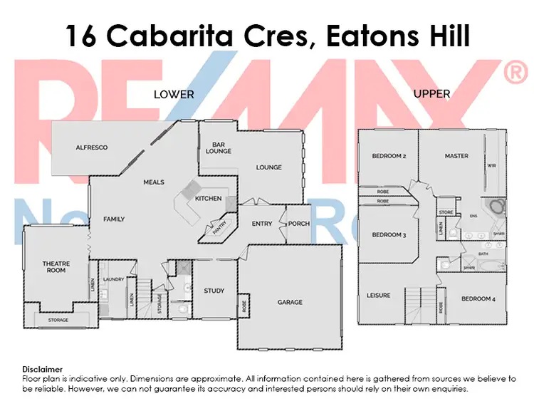 Floorplan of Homely house listing, 16 Cabarita Crescent, Eatons Hill QLD 4037
