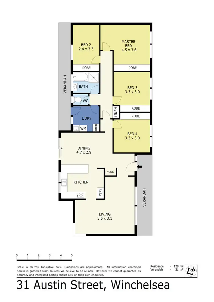 Floorplan of Homely house listing, 24 Willis Street, Winchelsea VIC 3241