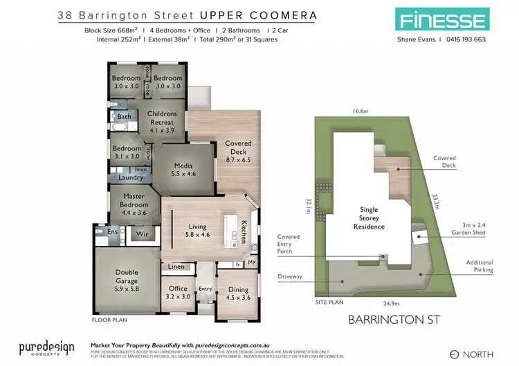 Floorplan of Homely house listing, 38 Barrington Street, Upper Coomera QLD 4209