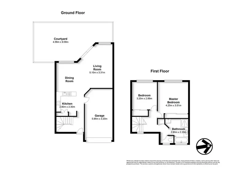 Floorplan of Homely townhouse listing, 2/718 Wynnum Road, Morningside QLD 4170