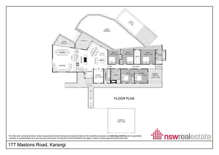 Floorplan of Homely house listing, 177 Mastons Road, Karangi NSW 2450
