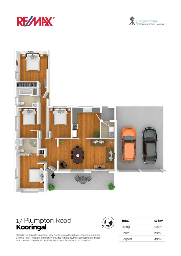 Floorplan of Homely house listing, 17 Plumpton Road, Kooringal NSW 2650