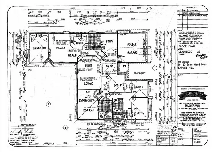 Floorplan of Homely house listing, 29 Snow Wood Drive, Eatons Hill QLD 4037