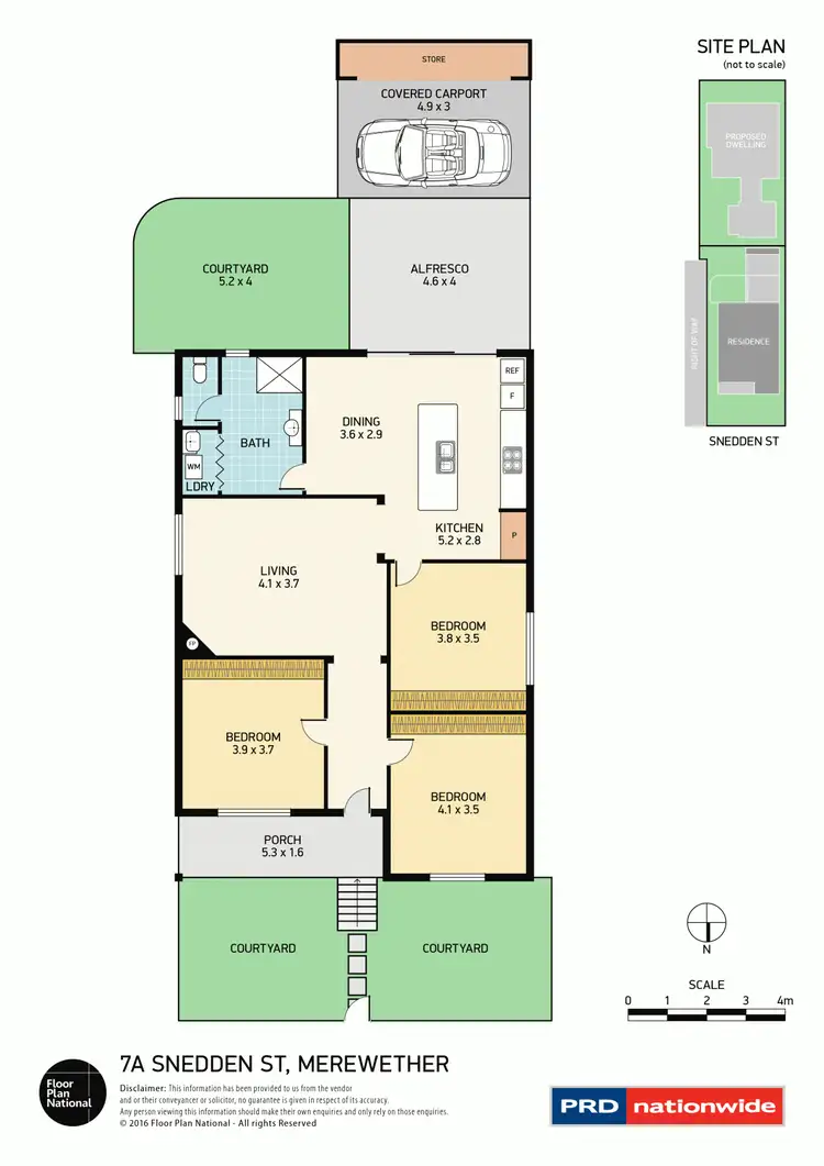 Floorplan of Homely house listing, 7A Snedden Street, Merewether NSW 2291
