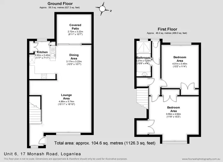 Floorplan of Homely house listing, 6/17 Monash Road, Loganlea QLD 4131