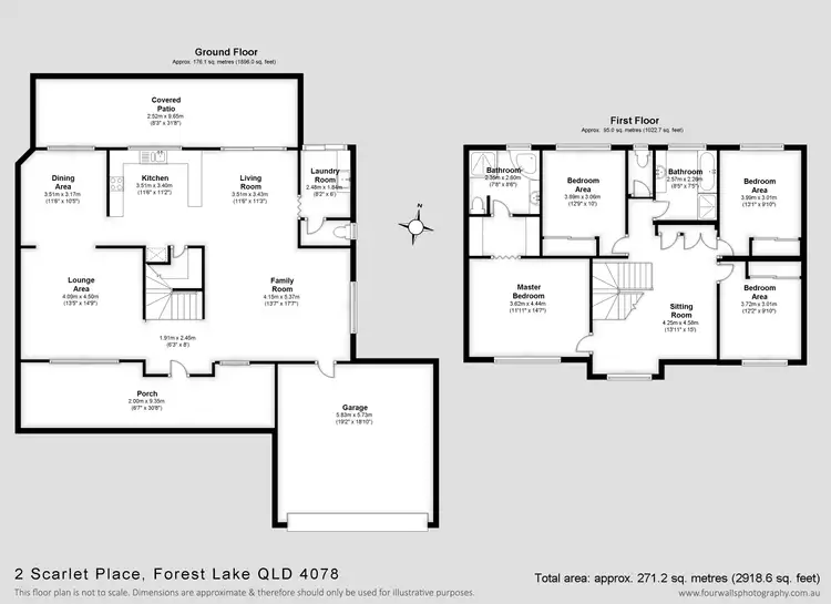Floorplan of Homely house listing, 2 Scarlet Pl, Forest Lake QLD 4078