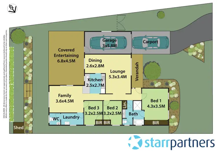 Floorplan of Homely house listing, 55 Pendley Crescent, Quakers Hill NSW 2763