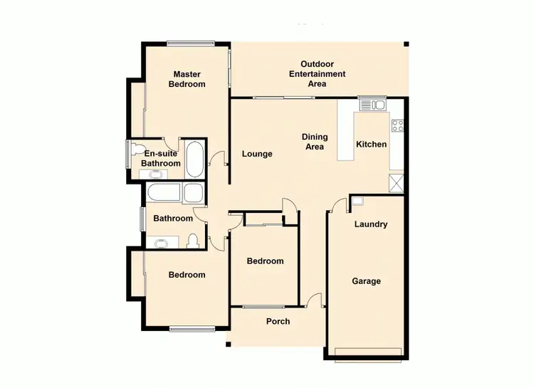 Floorplan of Homely villa listing, 8/58-64 Goodfellows Road, Kallangur QLD 4503