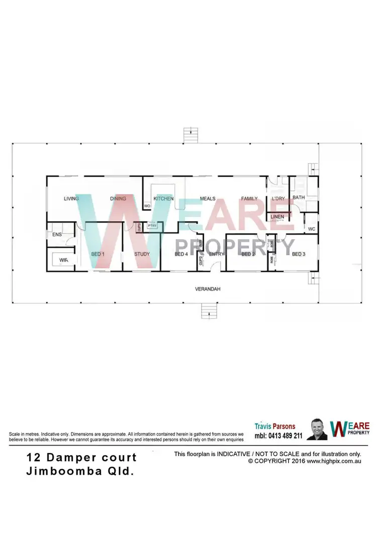 Floorplan of Homely house listing, 12 Damper crt, Jimboomba QLD 4280