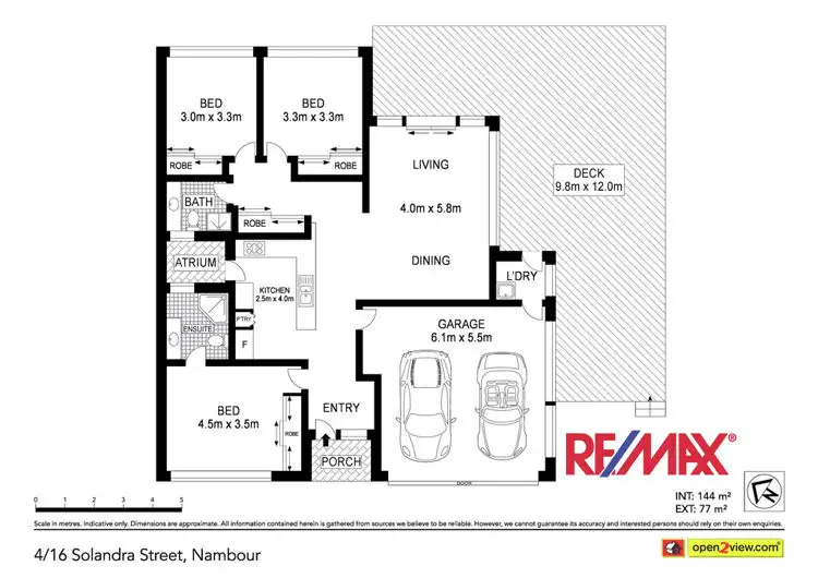 Floorplan of Homely unit listing, 4/16 Solandra Street, Nambour QLD 4560