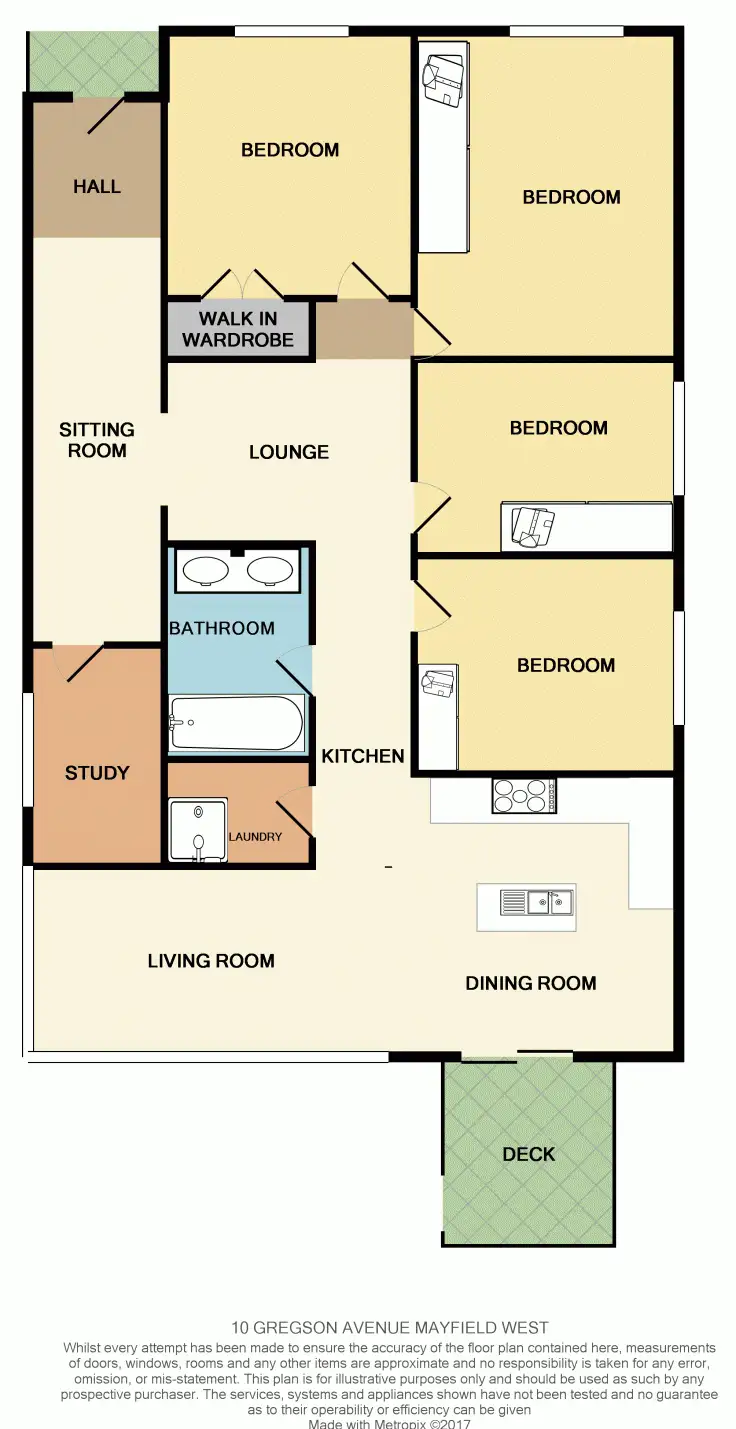Floorplan of Homely house listing, 10 Gregson Avenue, Mayfield West NSW 2304