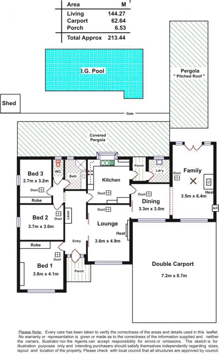 Floorplan of Homely house listing, 35 Lawrie Avenue, Salisbury SA 5108