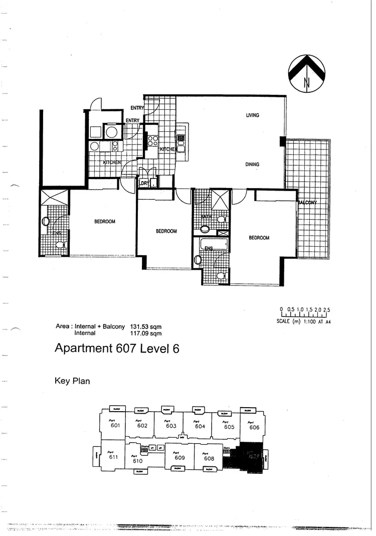 Floorplan of Homely unit listing, 613-614/532-544 Ruthven Street, Toowoomba QLD 4350
