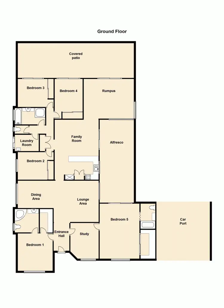 Floorplan of Homely house listing, 18 Muston Court, Greenbank QLD 4124
