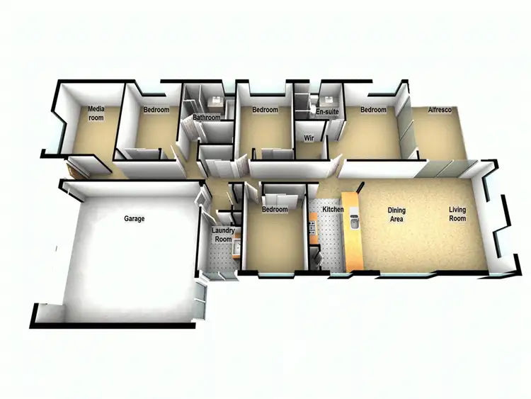 Floorplan of Homely house listing, 14 Amaranthine Street, Mango Hill QLD 4509