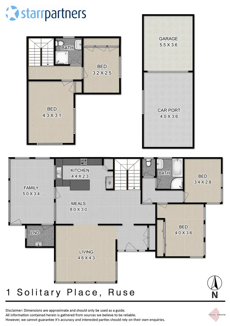 Floorplan of Homely house listing, 1 Solitary Pl, Ruse NSW 2560