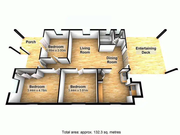 Floorplan of Homely house listing, 72 Glenalva Terrace, Enoggera QLD 4051