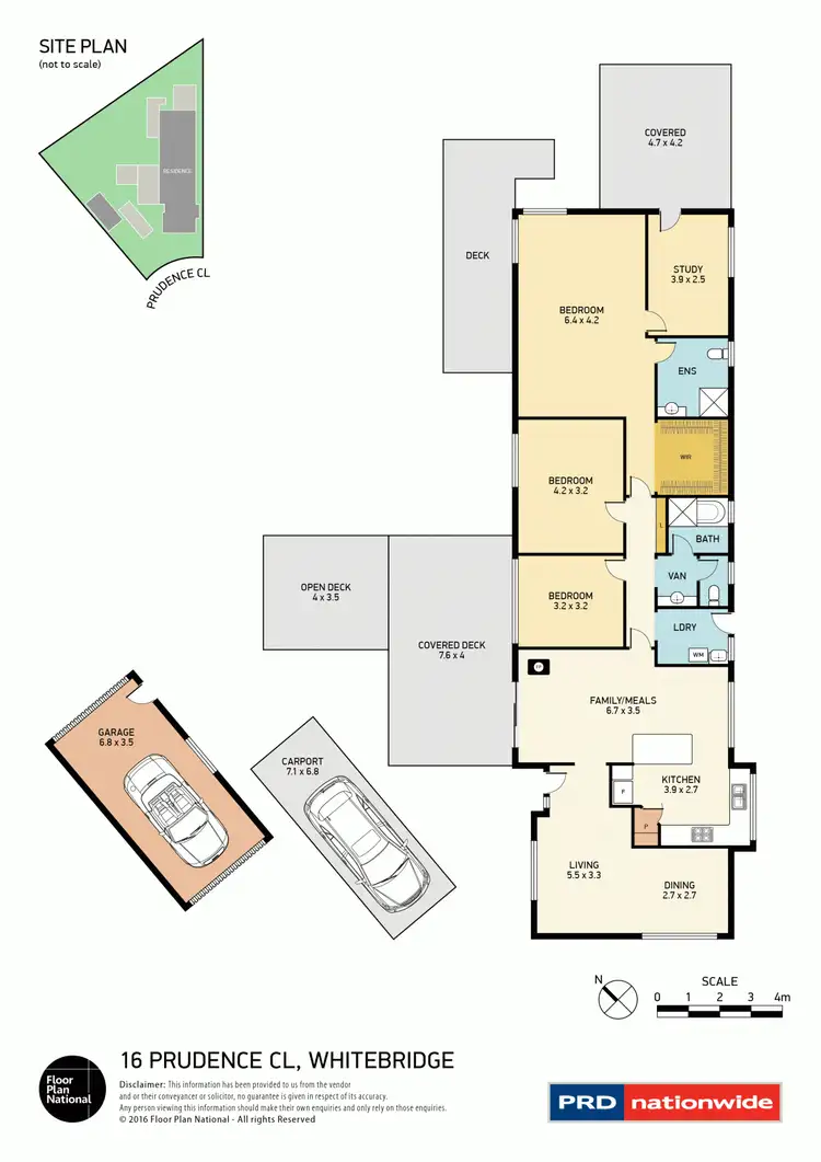 Floorplan of Homely house listing, 16 Prudence Close, Whitebridge NSW 2290