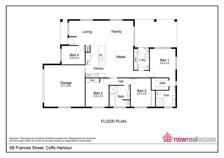 Floorplan of Homely house listing, 5B Frances Street, Coffs Harbour NSW 2450