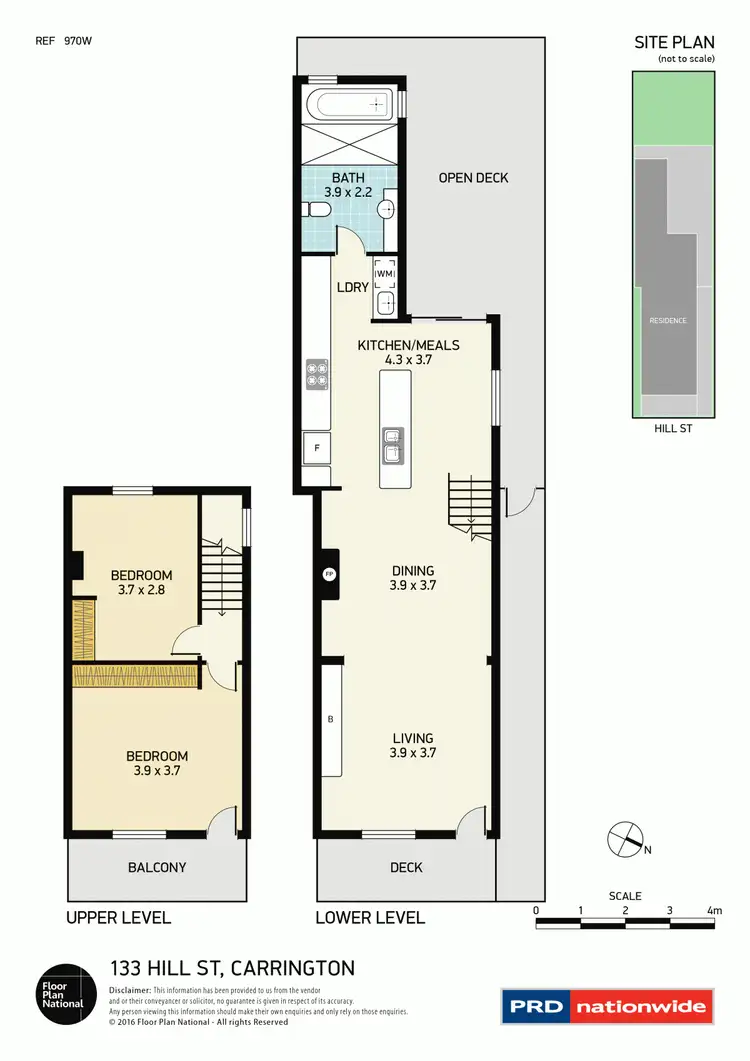 Floorplan of Homely house listing, 133 Hill Street, Carrington NSW 2294