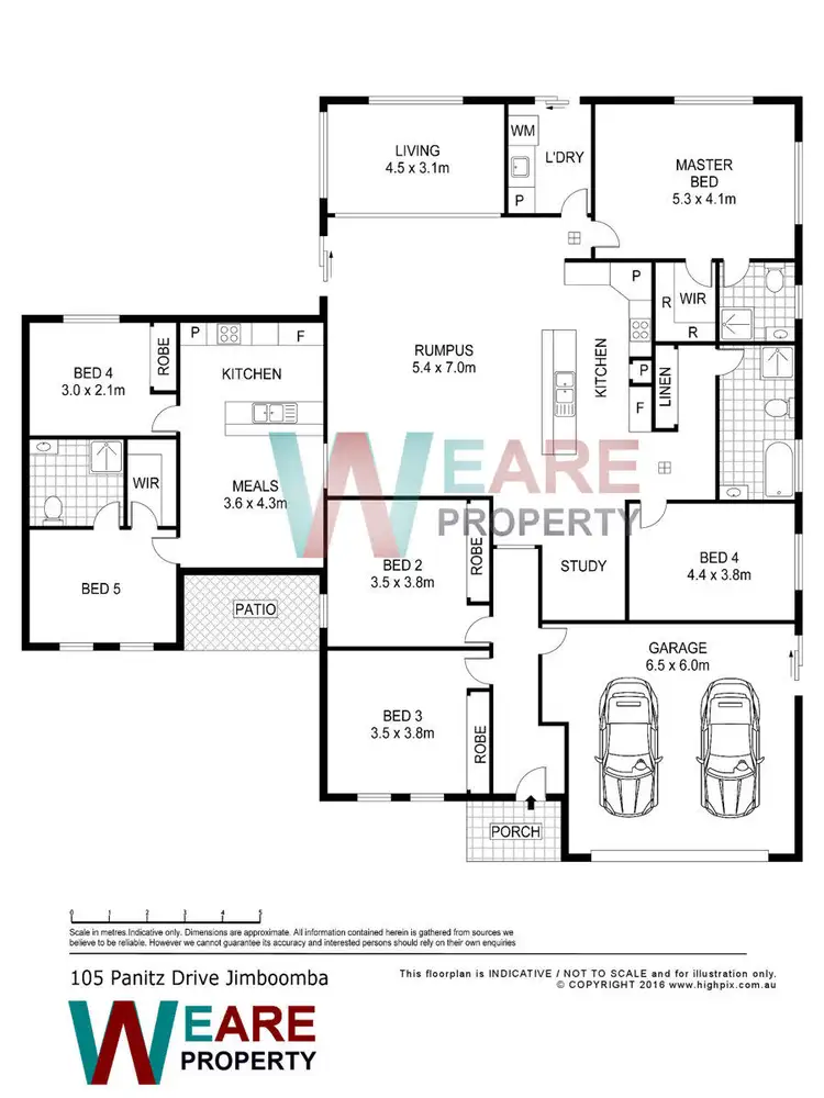Floorplan of Homely house listing, 105-111 Panitz Dr, Jimboomba QLD 4280