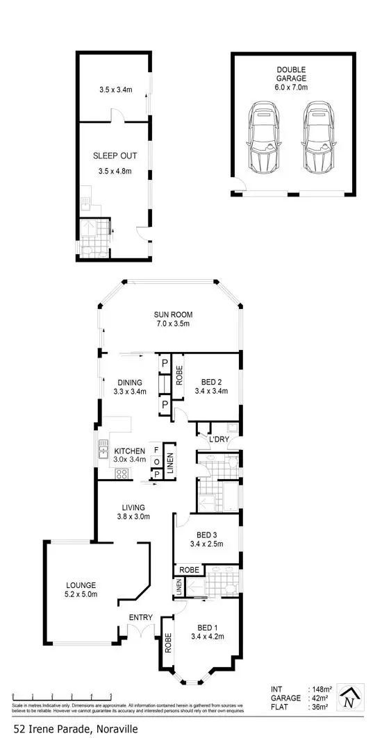 Floorplan of Homely house listing, 52 Irene Parade, Noraville NSW 2263