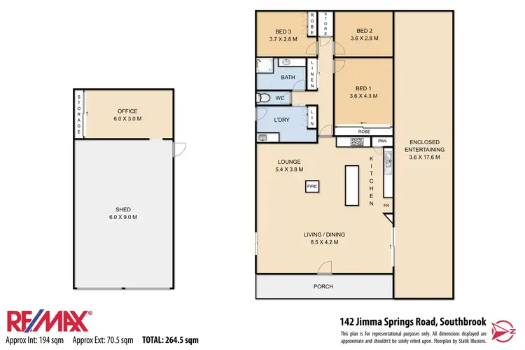 Floorplan of Homely house listing, 124 Jimna Springs Road, Southbrook QLD 4363