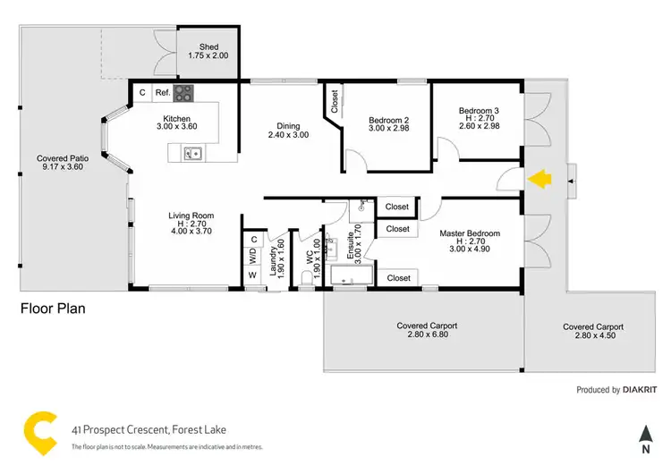 Floorplan of Homely house listing, 41 Prospect Crescent, Forest Lake QLD 4078