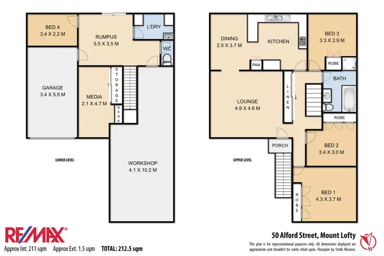 Floorplan of Homely house listing, 50 Alford Street, Mount Lofty QLD 4350