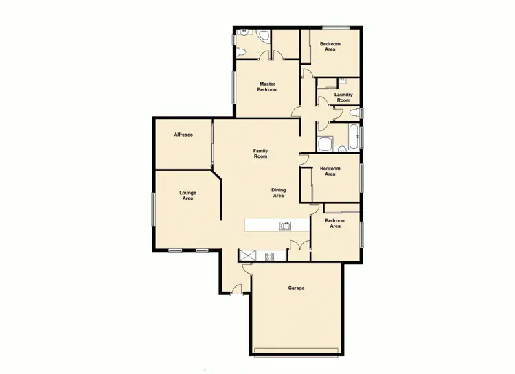 Floorplan of Homely house listing, 70 Formigoni Street, Richlands QLD 4077