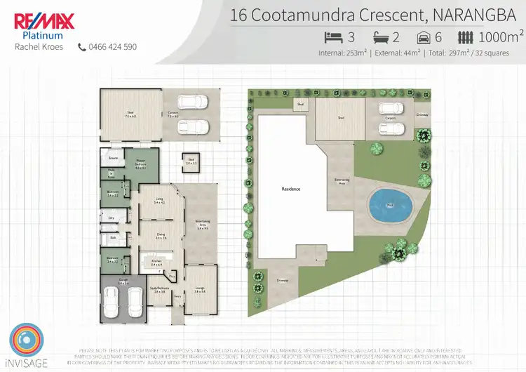 Floorplan of Homely house listing, 16 Cootamundra Crescent, Narangba QLD 4504