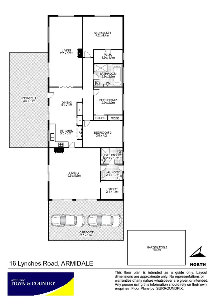 Floorplan of Homely house listing, 16 Lynches Road, Armidale NSW 2350