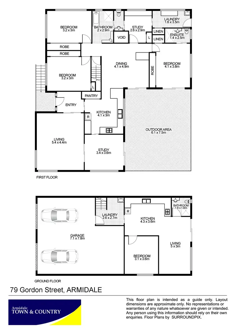 Floorplan of Homely house listing, 79 Gordon Street, Armidale NSW 2350