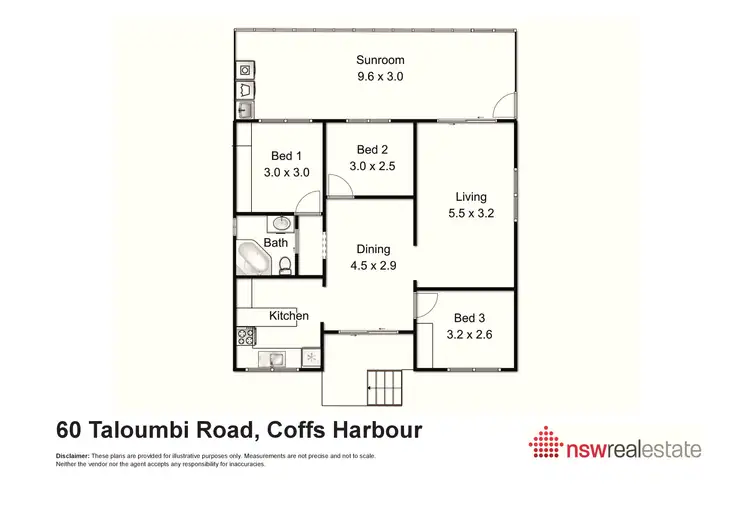 Floorplan of Homely house listing, 60 Taloumbi Road, Coffs Harbour NSW 2450