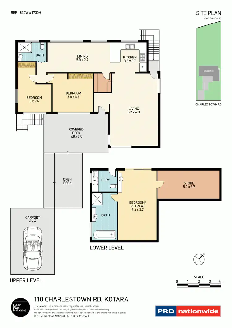 Floorplan of Homely house listing, 110 Charlestown Road, Kotara NSW 2289