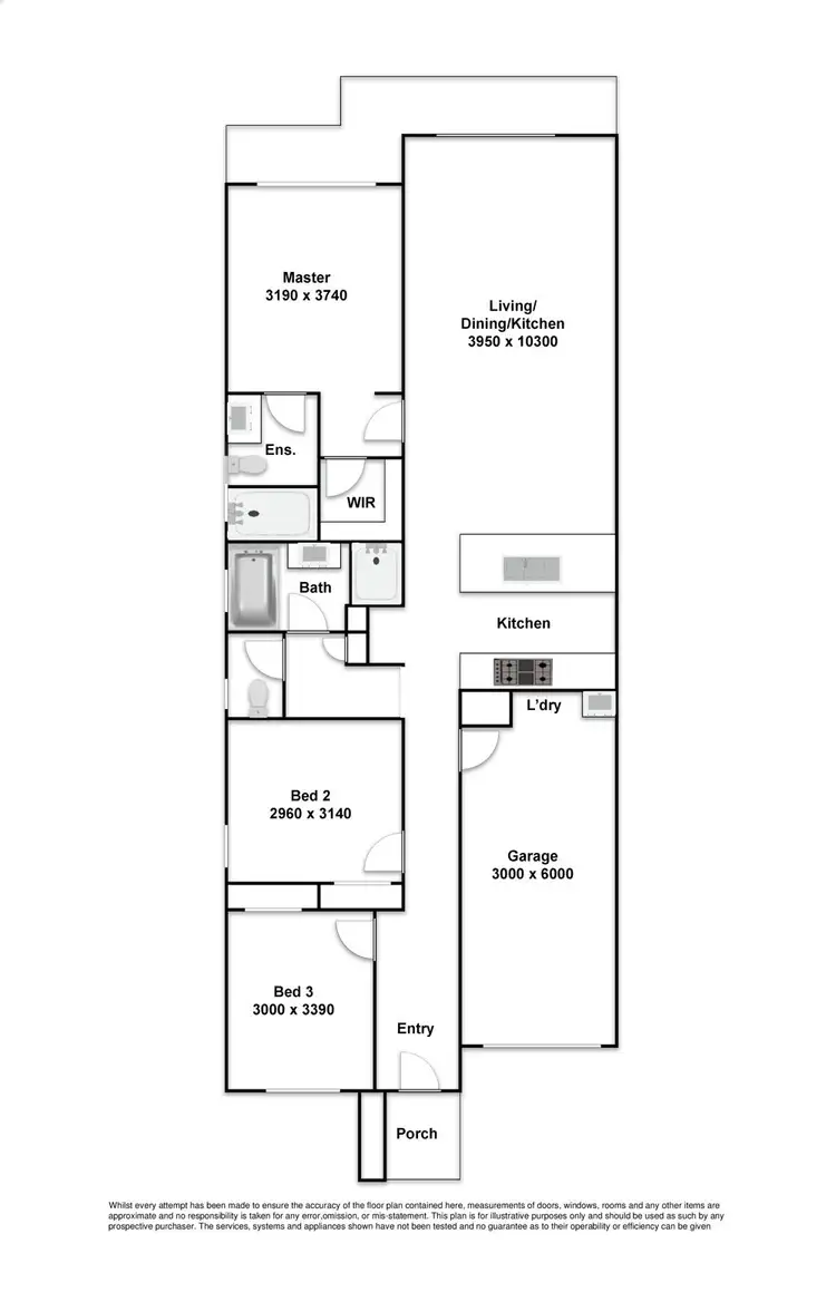 Floorplan of Homely house listing, 84 Amber Drive, Caloundra West QLD 4551