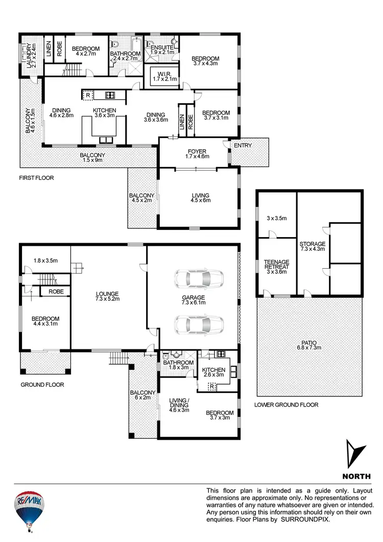 Floorplan of Homely house listing, 199 Explorers Rd, Lapstone NSW 2773