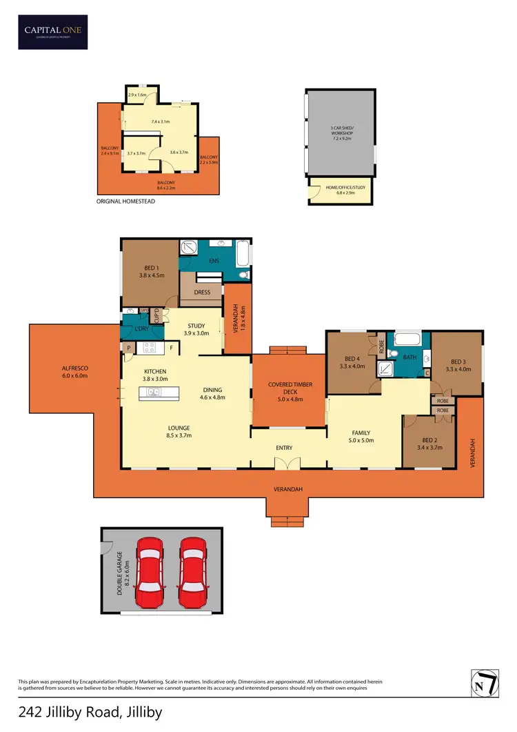Floorplan of Homely rural property listing, 242 Jilliby Road, Jilliby NSW 2259