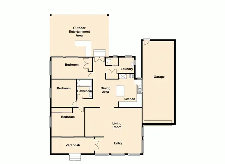 Floorplan of Homely house listing, 2 Savannah Street, Redcliffe QLD 4020