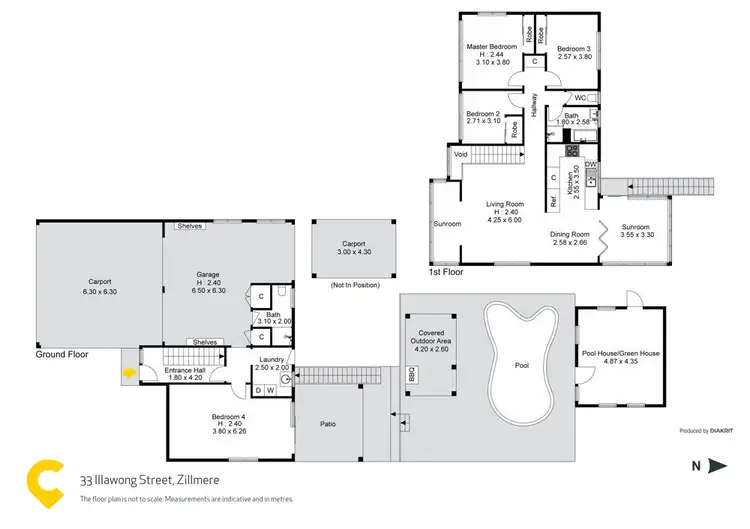 Floorplan of Homely house listing, 33 Illawong Street, Zillmere QLD 4034