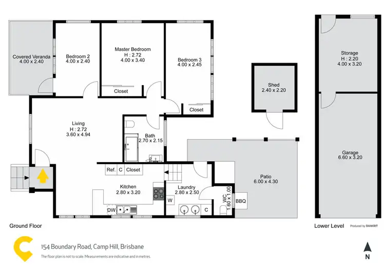 Floorplan of Homely house listing, 154 Boundary Road, Camp Hill QLD 4152