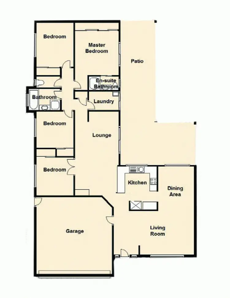 Floorplan of Homely house listing, 1 Greendale Place, Bracken Ridge QLD 4017