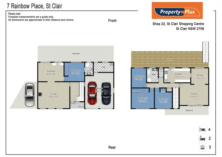 Floorplan of Homely house listing, 7 Rainbow Place, St Clair NSW 2759