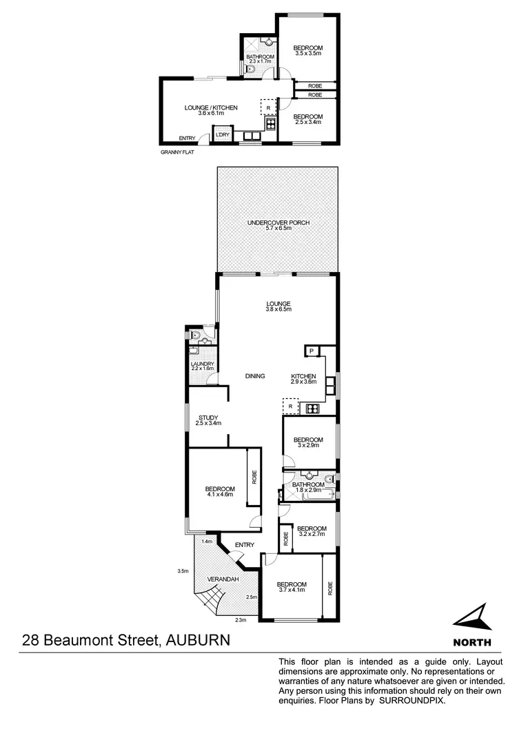 Floorplan of Homely house listing, 28 Beaumont Street, Auburn NSW 2144
