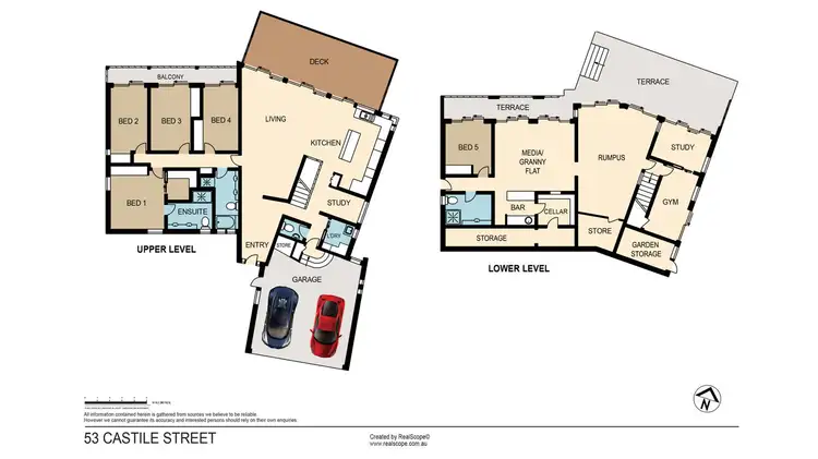 Floorplan of Homely house listing, 53 Castile Street, Indooroopilly QLD 4068