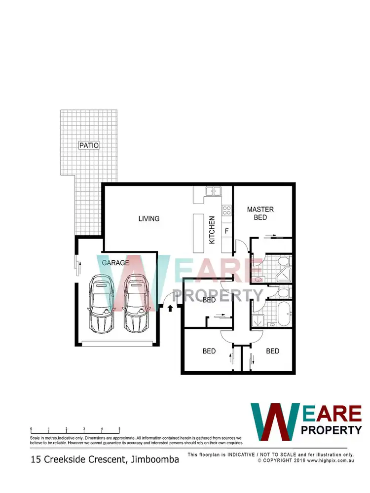 Floorplan of Homely house listing, 15 Creekside cres, Jimboomba QLD 4280