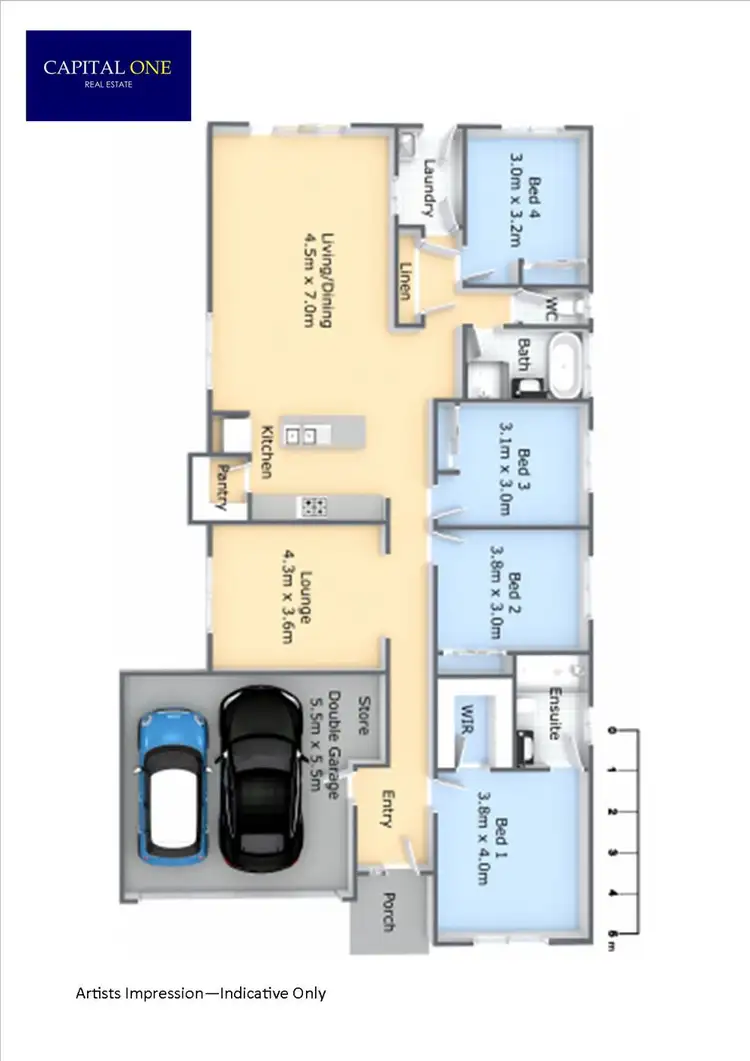 Floorplan of Homely house listing, 5 Goorangi Close, Wadalba NSW 2259